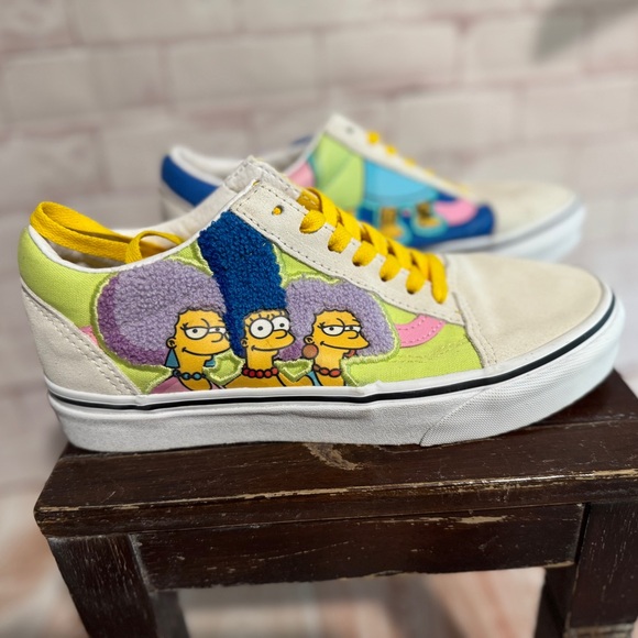 Vans Shoes - Vans Old Skool The Simpsons Marge Simpson‎ Family Multi Color Women Shoes 7.5
